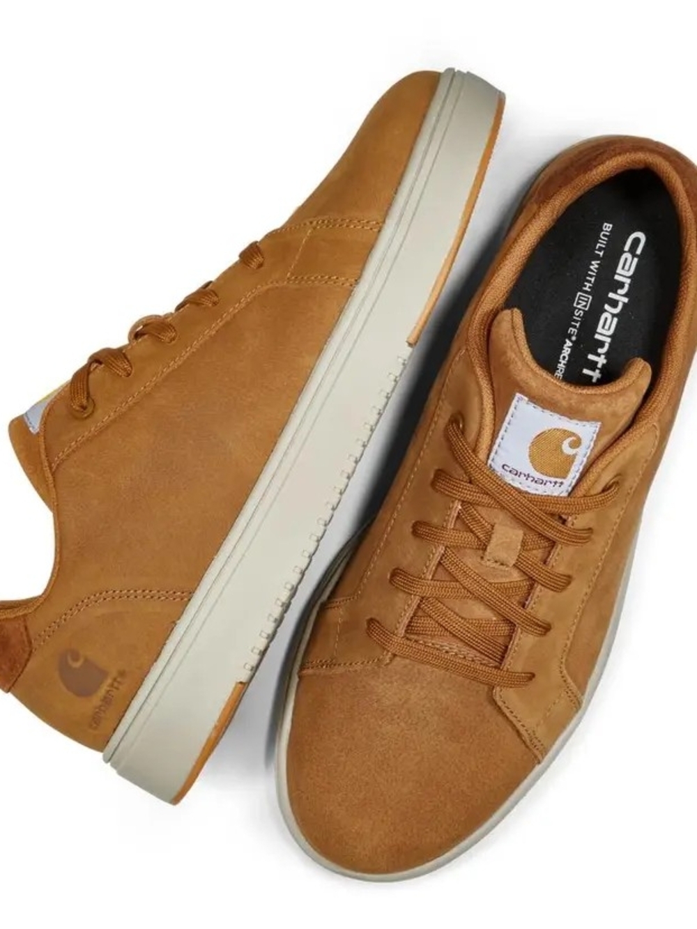 🆕️ Carhartt Men's Brown Detroit Leather Sneaker